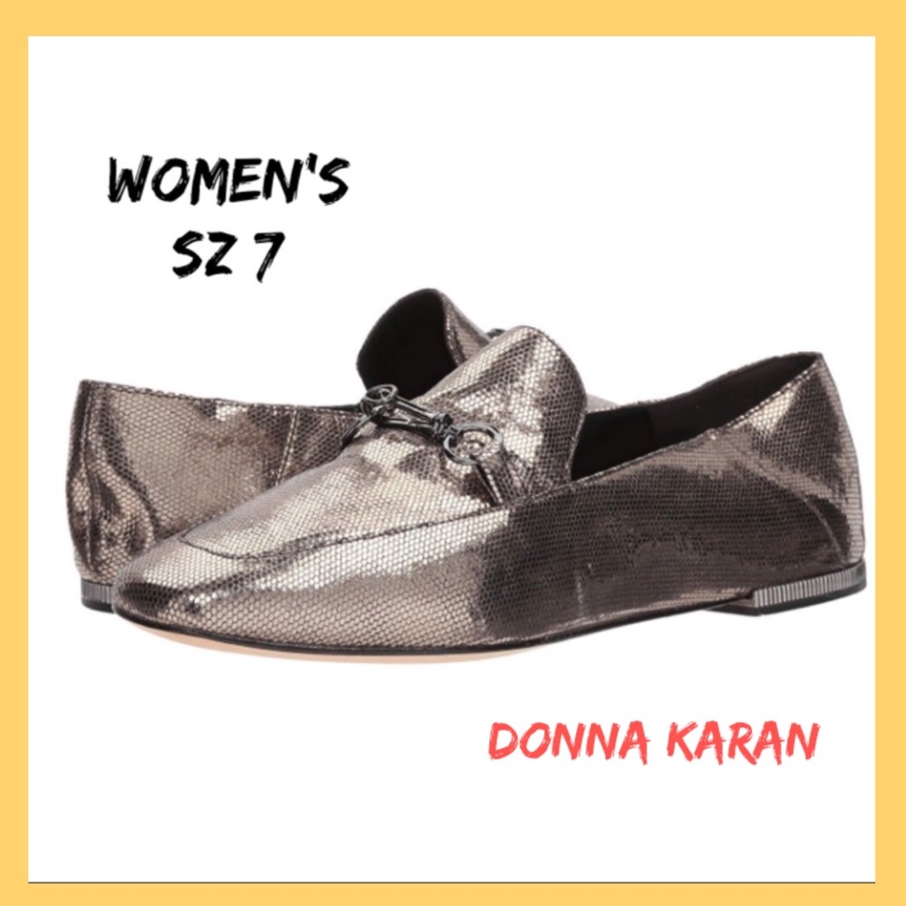 Designer DONNA KARAN Loafer NIB S